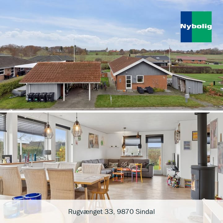 Nybolig Hjørring: Etplansvilla med udsigt i Sindal til salg