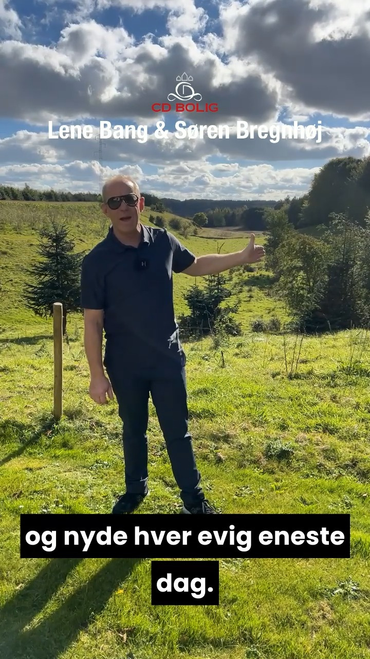 CD Bolig: prisnedsat bolig nær Hinge Sø i naturskønne omgivelser