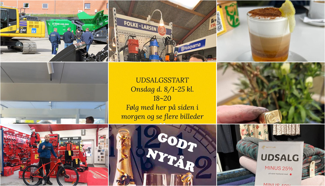 Nyt fra LS AUTOTEKNIK ApS, BONDE MASKINER, Møllegårdens Camping og 9 andre