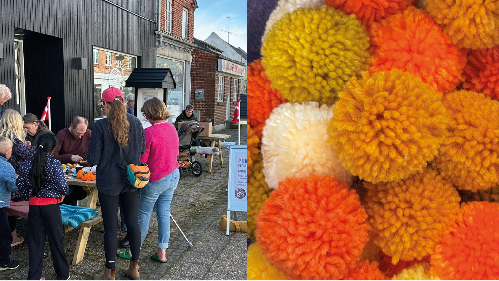 Kreative workshops i Hurup: Pompon-værksted og solfarvning