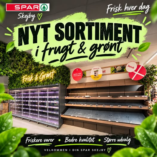 SPAR Skejby får hjælp til at få nyt frugt- og grøntsortiment på plads