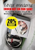 Photocare Thisted tilbyder 20% rabat på overspilninger indtil 31. oktober