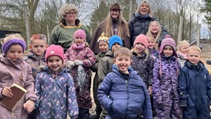 Tæt samarbejde mellem børnehave og skole sikrer børn i Grindsted en god skolestart