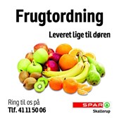 Spar Skallerup A/S tilbyder frugtordning med levering i Hjørring Kommune