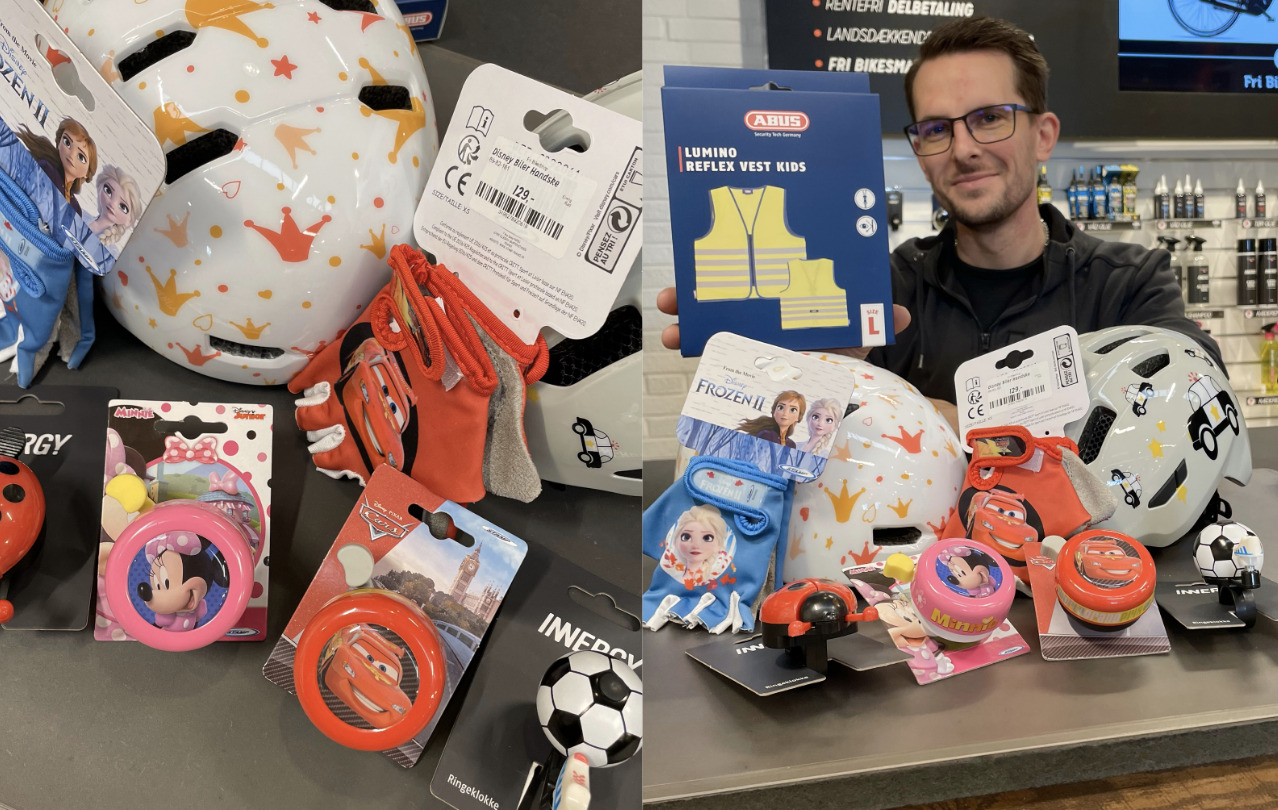 Find den perfekte julegave til de små cyklister hos Fri Bikeshop Holstebro