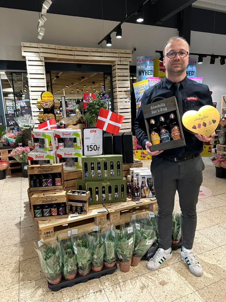 Meny Gl. Skagensvej fejrer fars dag med konkurrence: Vind øl og chokolade