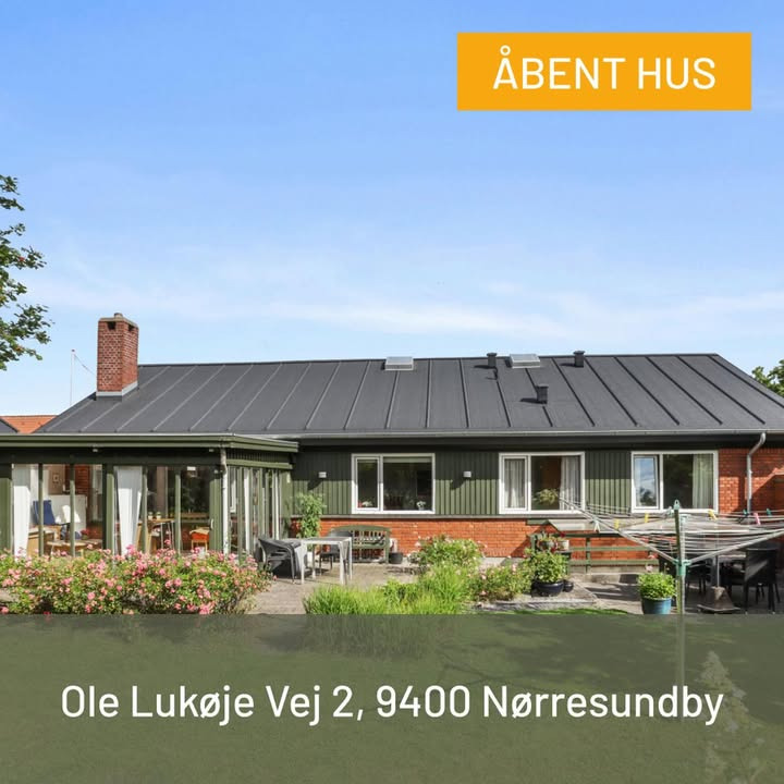 Åbent hus hos Mæglerhuset på søndag nord for fjorden