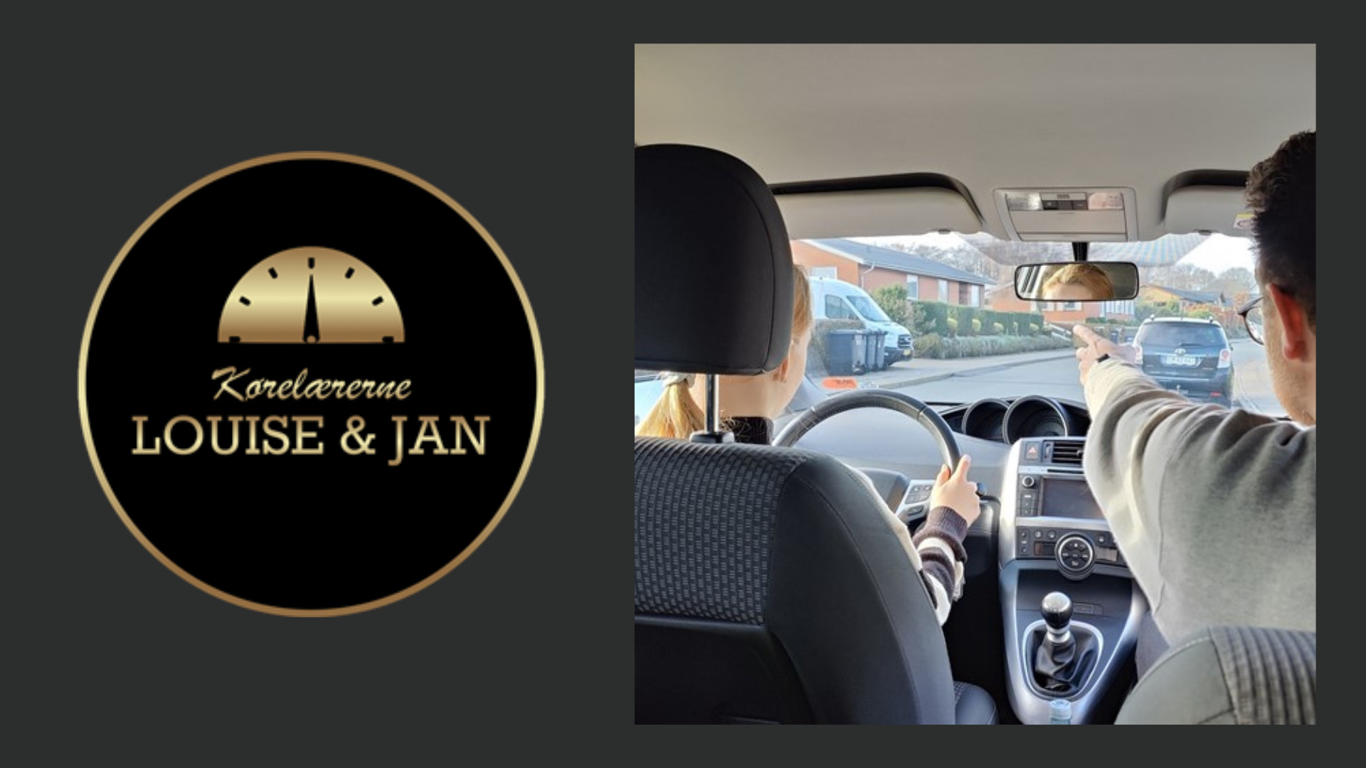 Tag kørekort trygt og sikkert hos Kørelærerne Louise & Jan