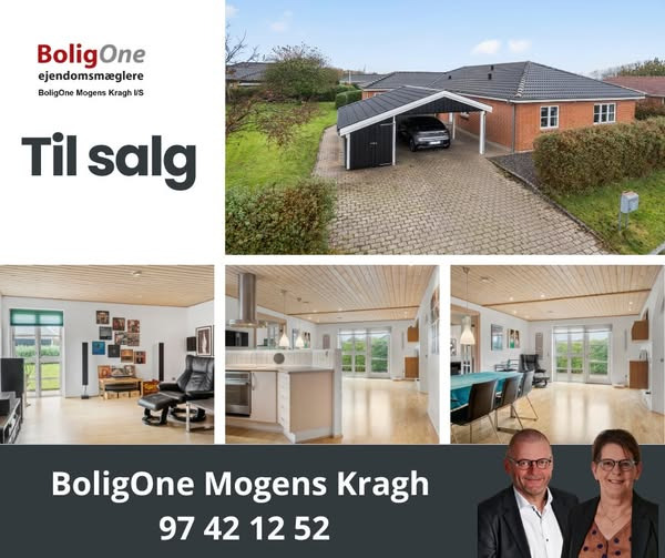 Familievilla med god plads klar til nye ejere hos BoligOne Mogens Kragh I/S