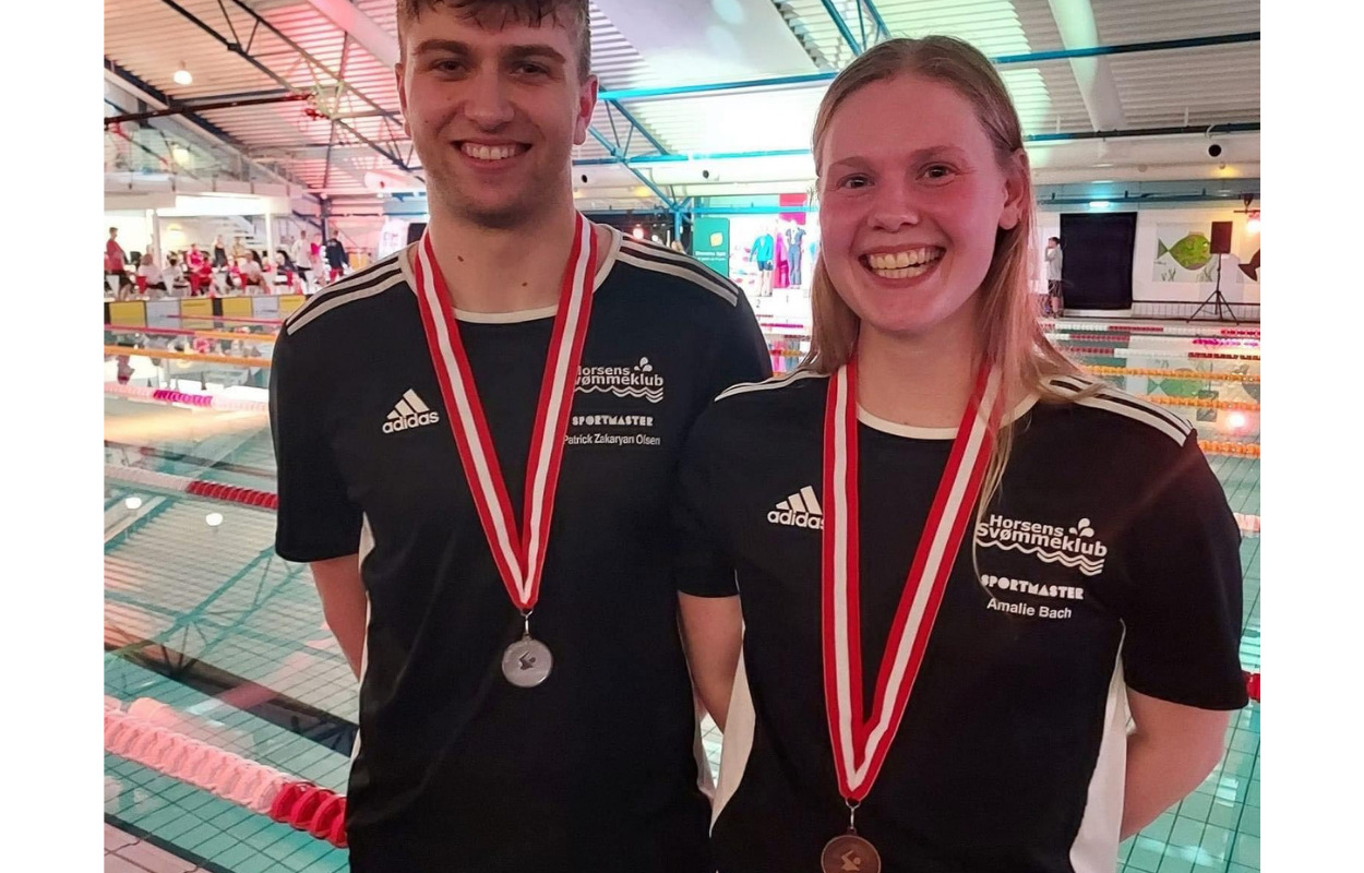 Horsens Svømmeklub henter største medaljehøst i mange år til DM