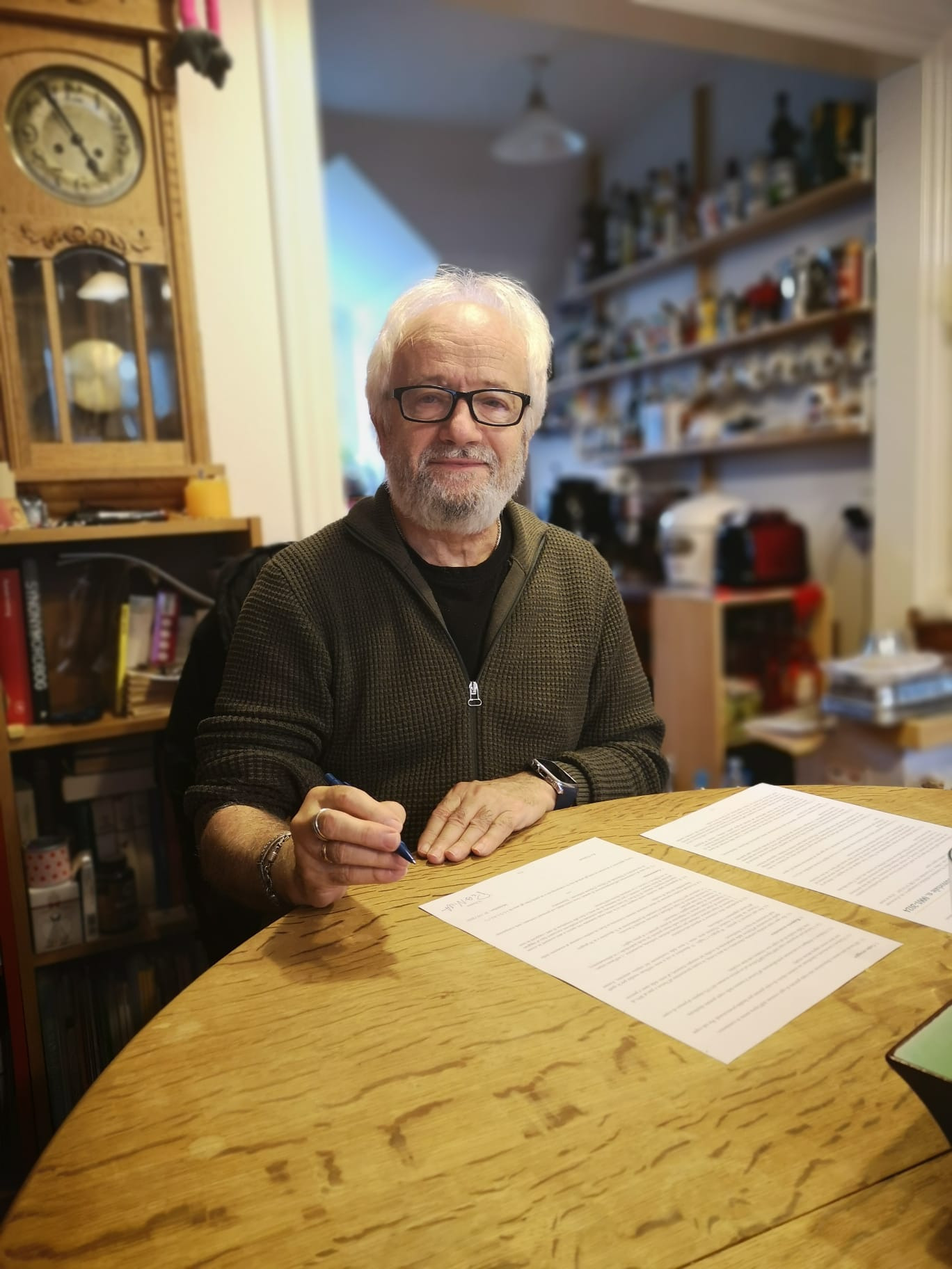 Paolo Ninzatti præsenterer "Vind og sol" på Vissenbjerg Bibliotek