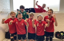Brønderslev-drenge starter året ud med et brag af en sejr