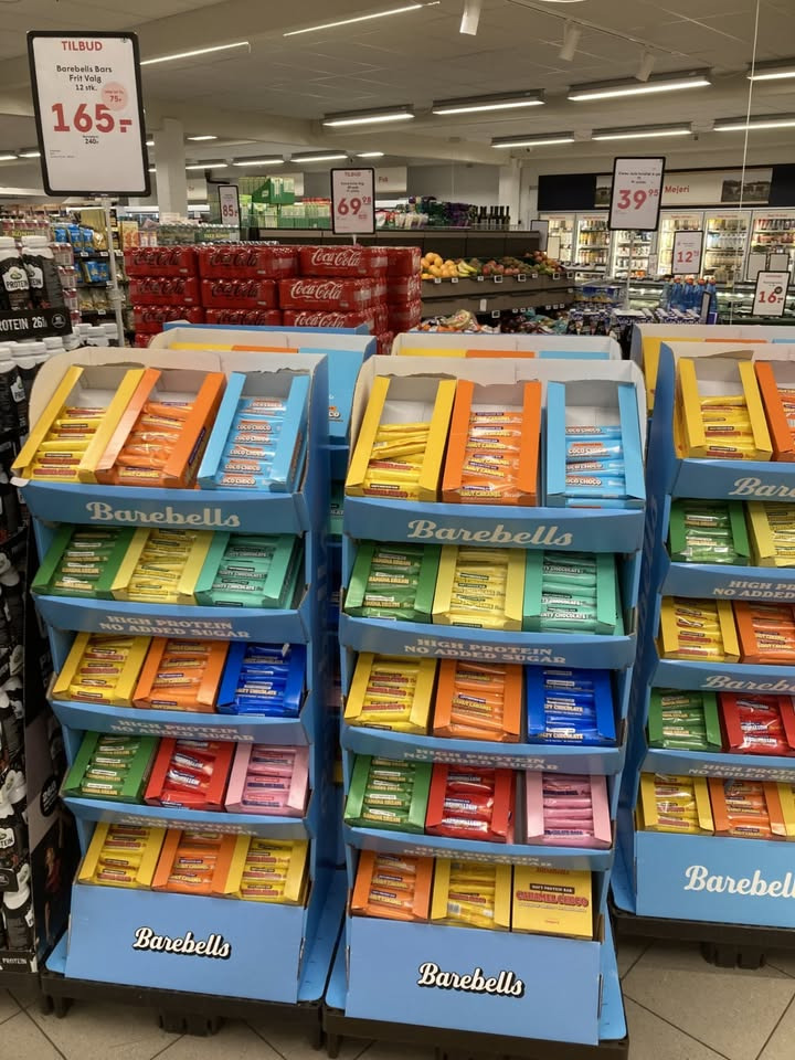 Spar Nørrebro Hjørring tilbyder rabat på Barebells bars
