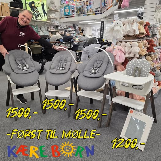 KiDS Coolshop annoncerer eksklusive Stokke Steps tilbud i butikken
