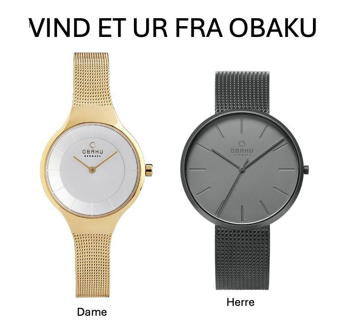 Vind et Obaku-ur ved at deltage i vores byfestkonkurrence hos Nyt Syn Brøndum Jeppesen