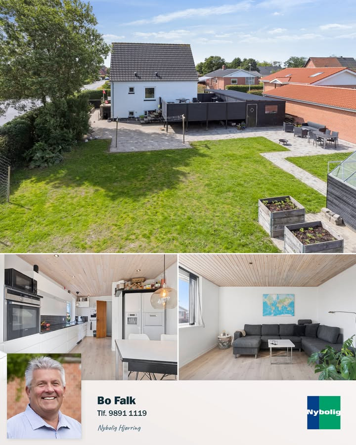 Nybolig Hjørring præsenterer indflytningsklar villa i Sindal