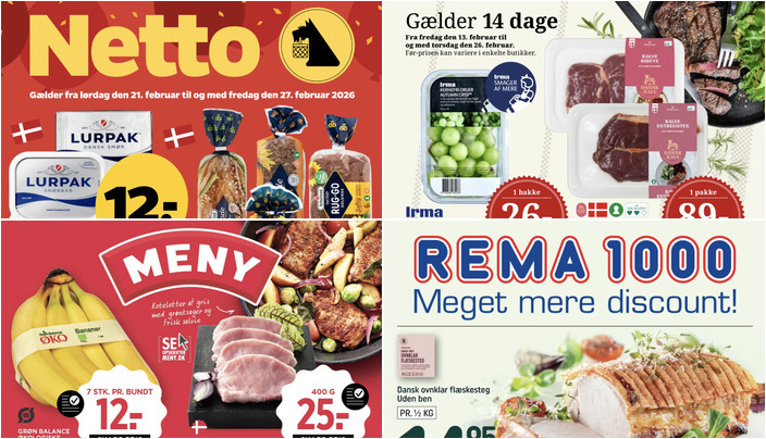 Gode tilbud i Præstø: Nordthy tun til kun 5 kr. og koteletter af dansk gris til 25 kr.