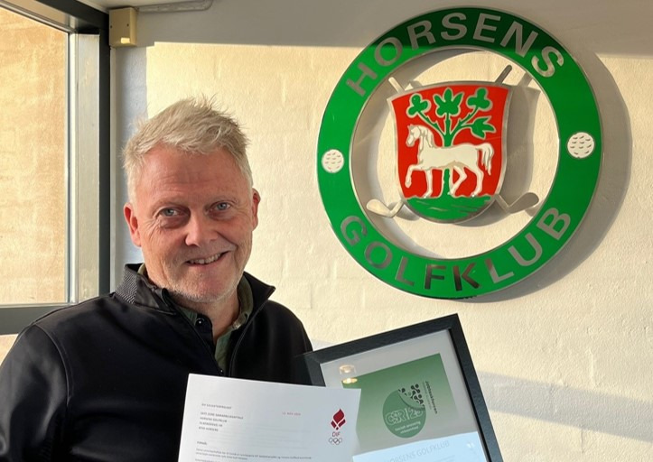 Horsens golfklub hædret for socialt ansvar og veteranprojekt