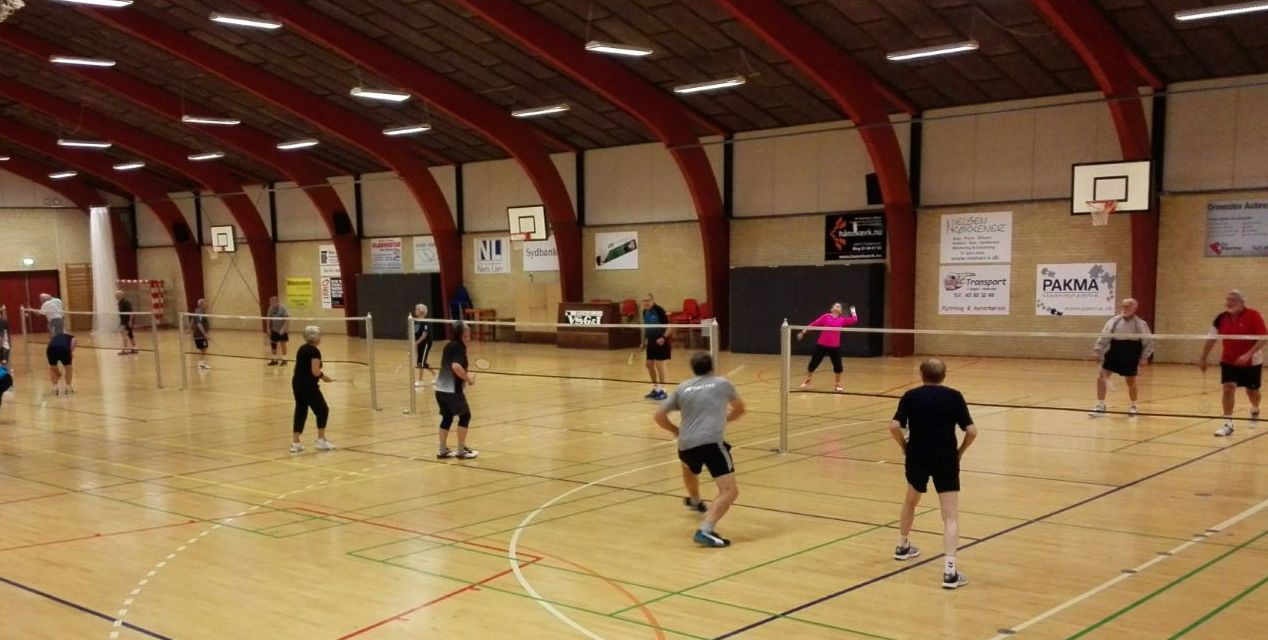 Senior badminton i Vemmelev.