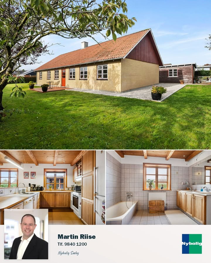 Nybolig Sæby A/S præsenterer familievilla på Kornblomstvej 24 i Sæby