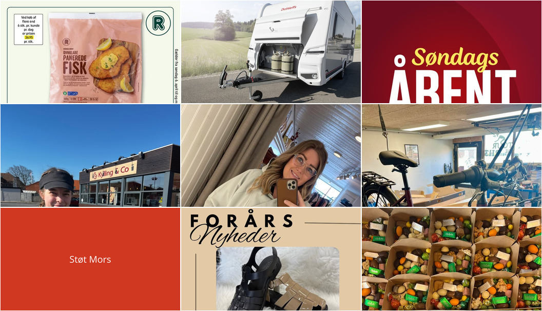 Nyt fra Fri Bikeshop Nykøbing Mors, REMA 1000 Nykøbing Mors, CHOKOLET BON BONNIEREN og 5 andre