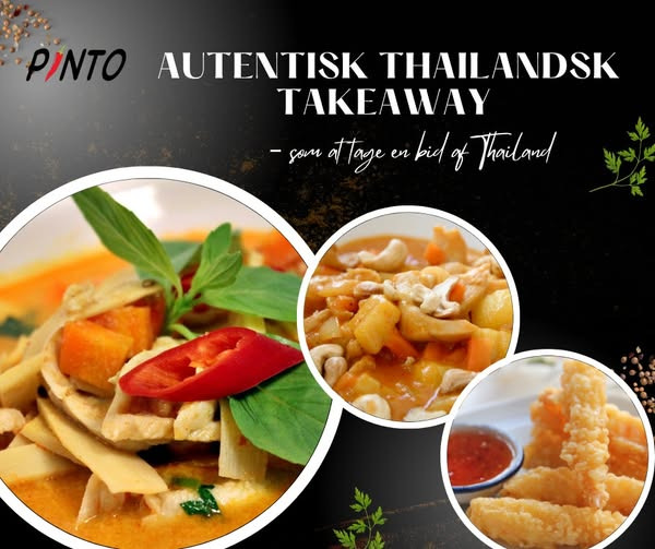 Pinto Thai Take Away tilbyder autentisk thailandsk takeaway i Herning