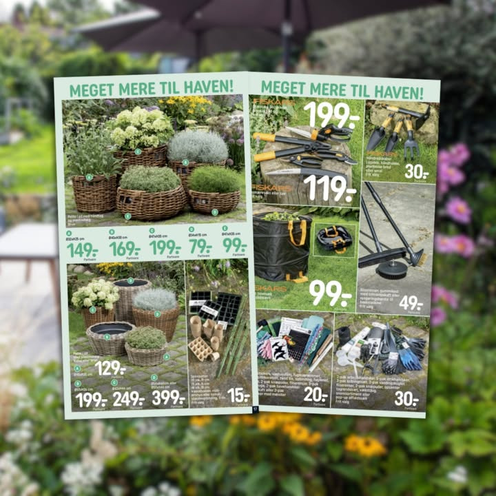 Rema1000 Gærumvej tilbyder stort udvalg til haven i denne uge