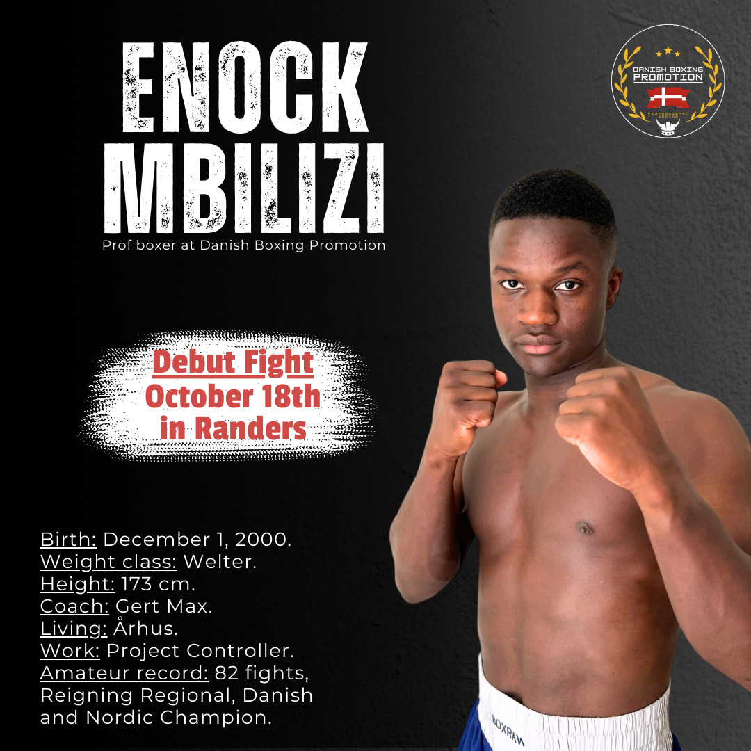 Nordisk mester debuterer som professionel bokser i Randers