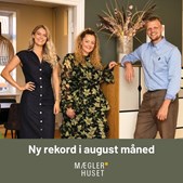 Ny rekord i august måned: Mæglerhuset Sæby har fået 22 boliger til salg