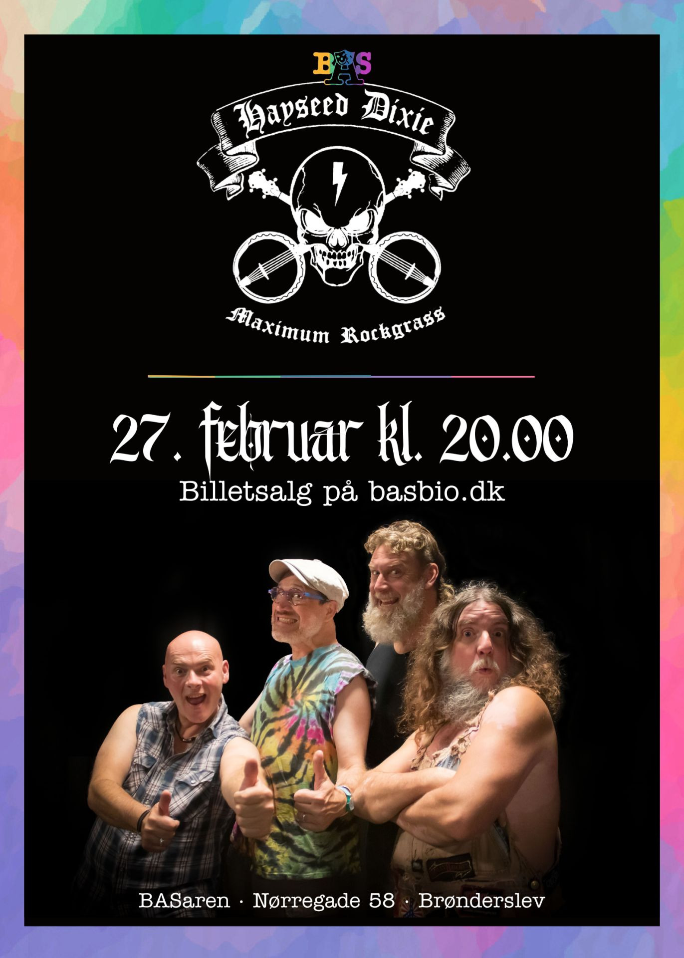 Hayseed Dixie bringer rockgrass til Brønderslev