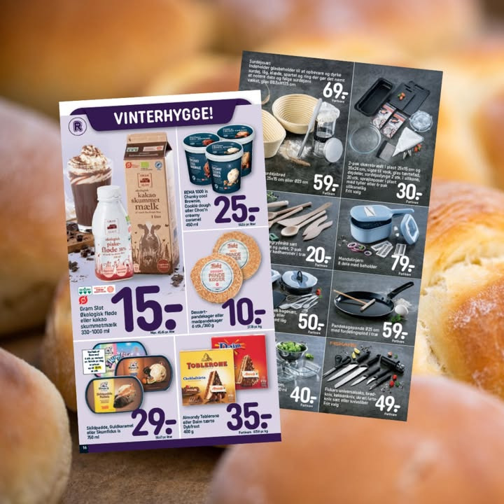 Vinterhygge og gode tilbud hos Rema1000 Gærumvej