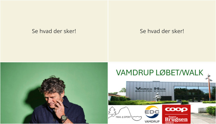 Weekend i Vamdrup: Koncert med Poul Krebs og Vamdrup Løbet/Walk