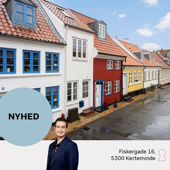 Home Kerteminde-Munkebo præsenterer nyt byhus til salg i hjertet af Kerteminde