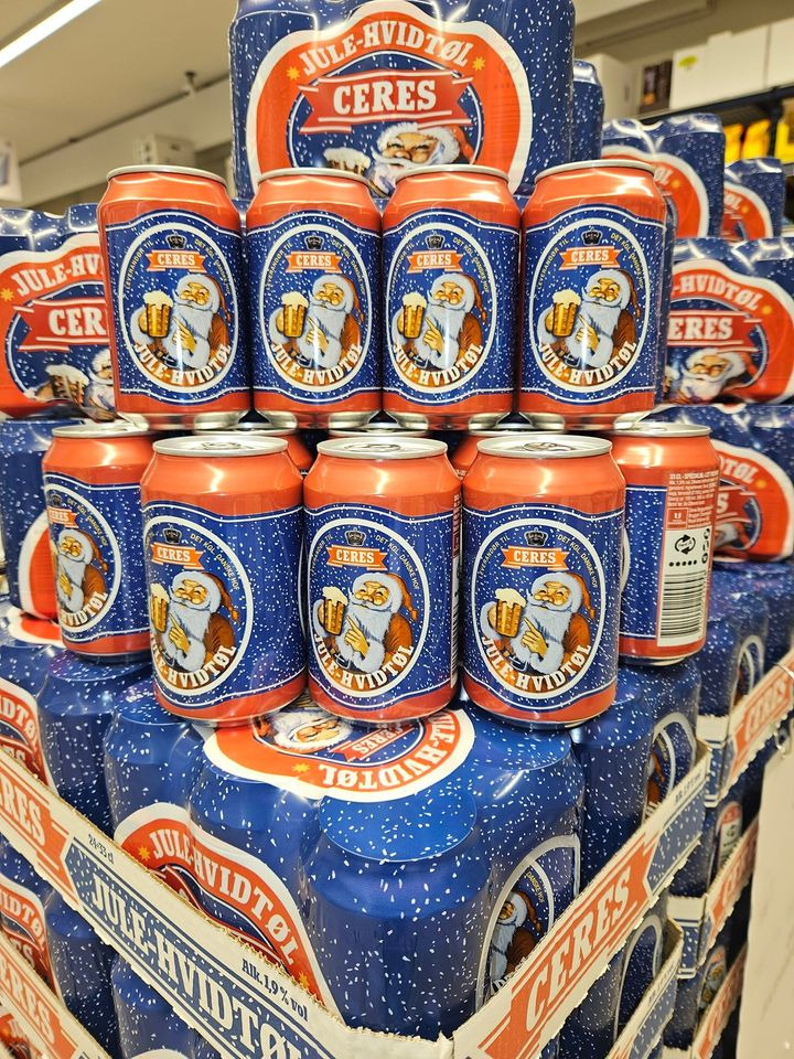 Ceres hvidtøl nu på hylderne hos Rema1000 Gærumvej for kun 5 kr. pr. stk.