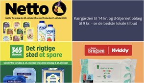 Kærgården til 14 kr. og 3-Stjernet pålæg til 9 kr. - se de bedste lokale tilbud