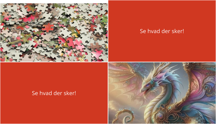 Begivenheder i Dianalund: Puslespil og Dragenergier