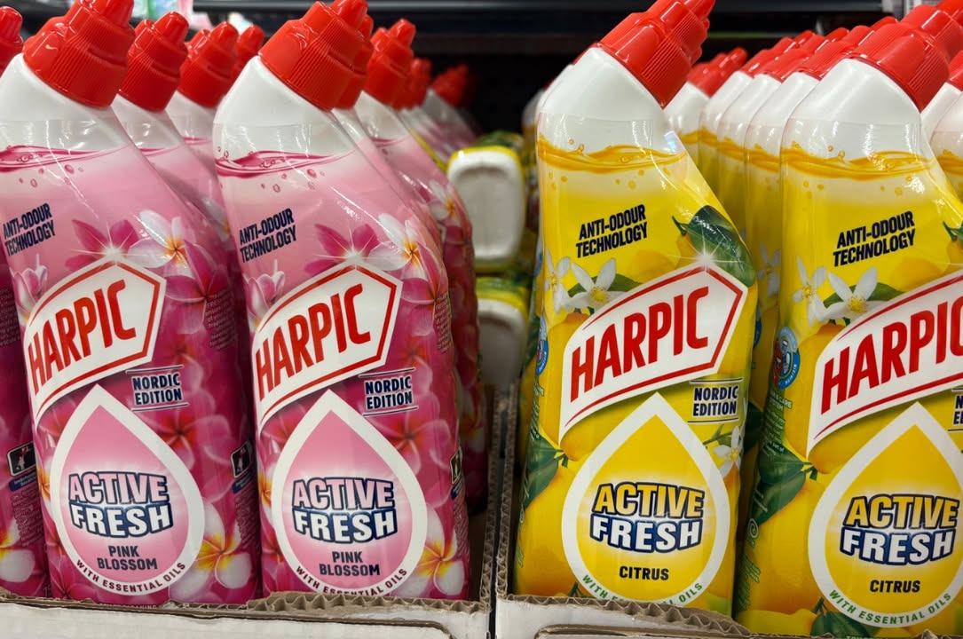Meny Hobro tilbyder Harpic wc-rens til under halv pris
