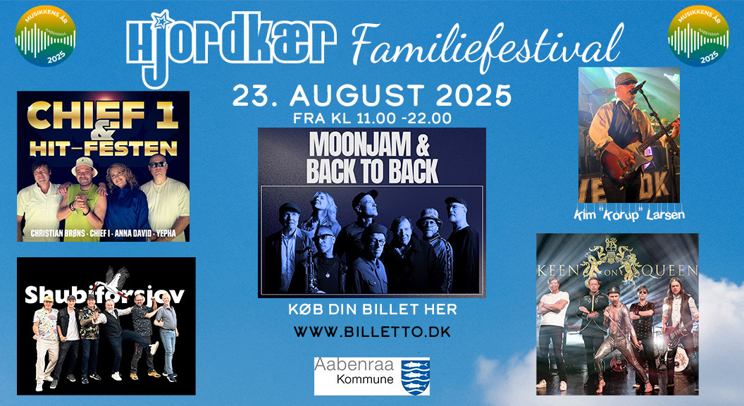 Hjordkær Familiefestival 2025: En dag for børn og familie