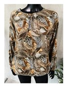 Fine viskose bluser hos Klarissa & Nora til kun 100/115 kr.