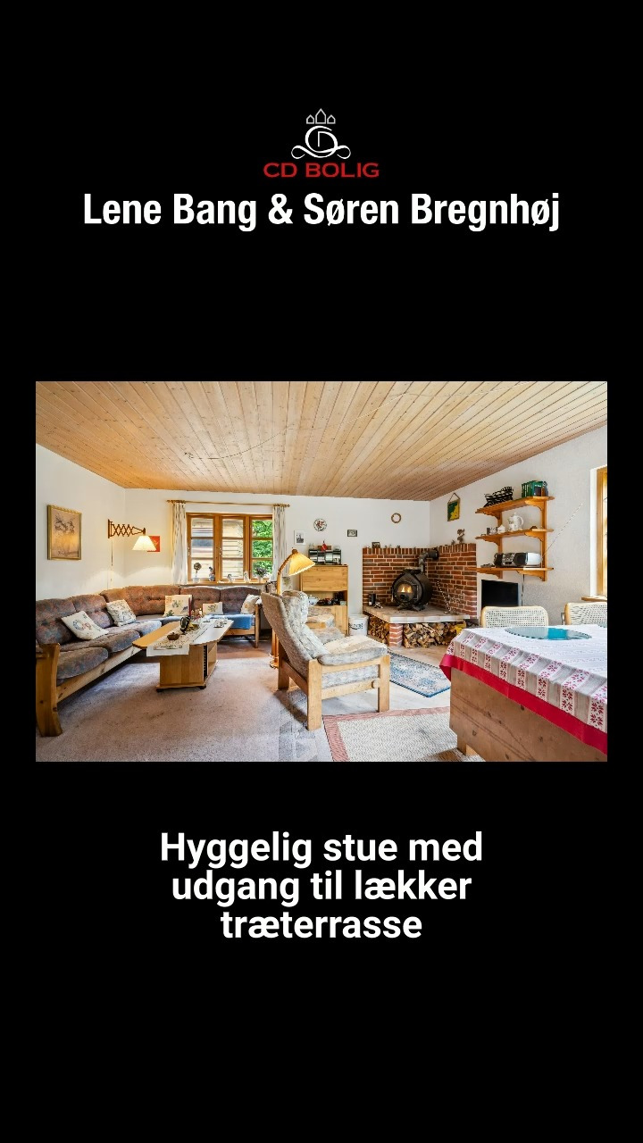 CD Bolig - Lene Bang & Søren Bregnhøj: Fristed i Søhøjlandet tæt på Silkeborg til salg