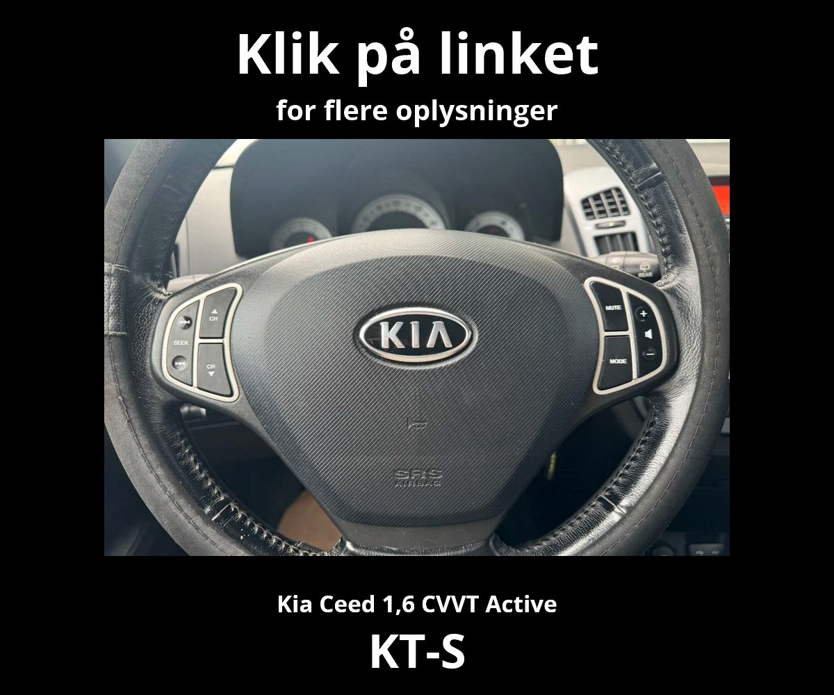 KT-S har flotte biler klar til salg – se denne Kia Ceed