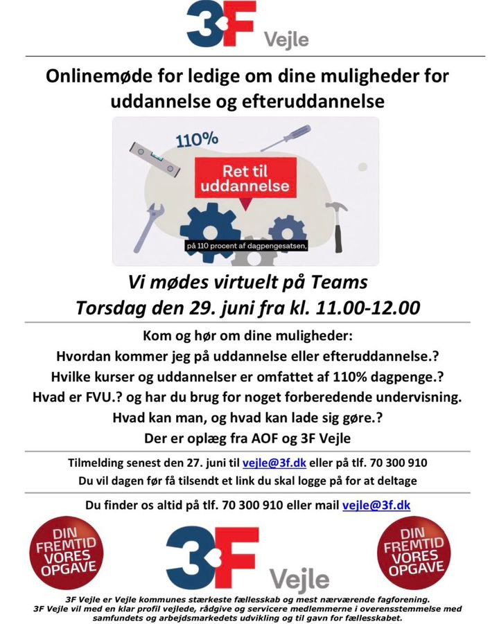 Hold trit med lokalområdet: Nyt fra Vejle