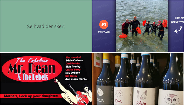 Spændende weekend i Rønde: Fra svømning for børn til rock'n'roll og vinsmagning