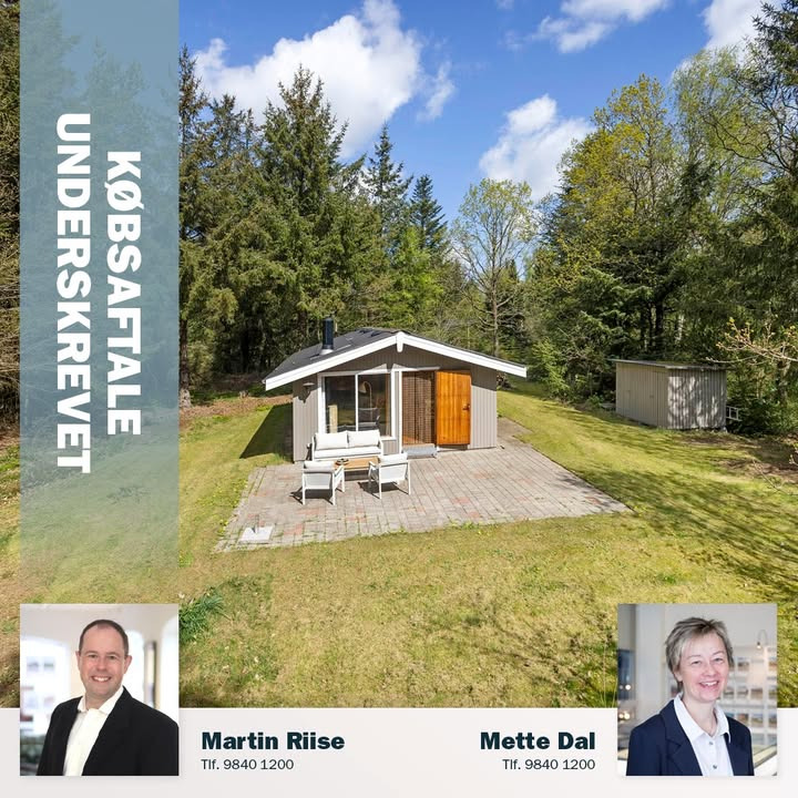 Nybolig Sæby A/S underskriver købsaftale for bolig på Sandenvej 17