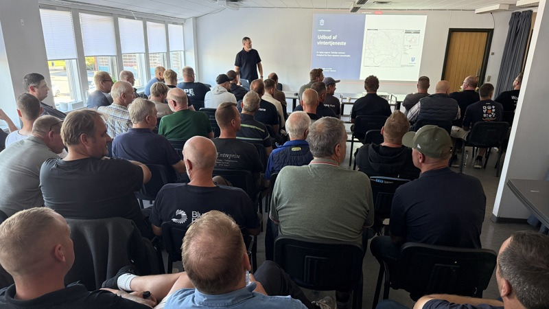 Stor interesse for vintertjeneste i Næstved Kommune efter åbning af nyt udbud