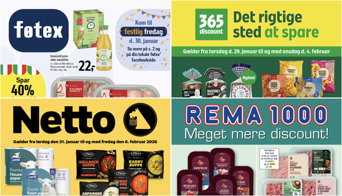 Lokale tilbud: Kohberg brød til 10 kr. og Innocent juice for 22 kr.