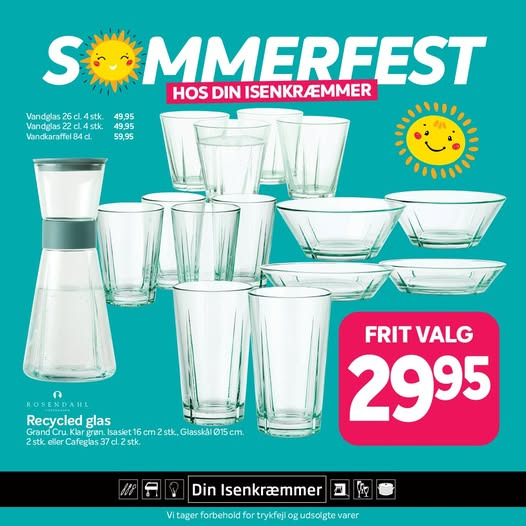 Rosendahl Grand Cru Recycled tilbydes til specialpris hos Fredericia Isenkram