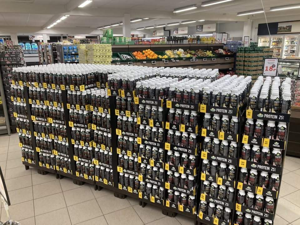 Spar Nørrebro Hjørring tilbyder Arla proteindrik til specialpris