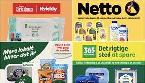 Gode lokale tilbud: Hel and til 59 kr. og Bakkedal smørbar til 12 kr.