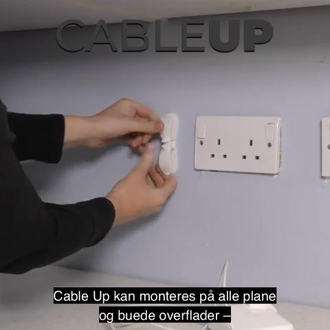 SuperBrugsen Hammerum tilbyder praktisk løsning til at organisere kabler til kun 39,95 kr.